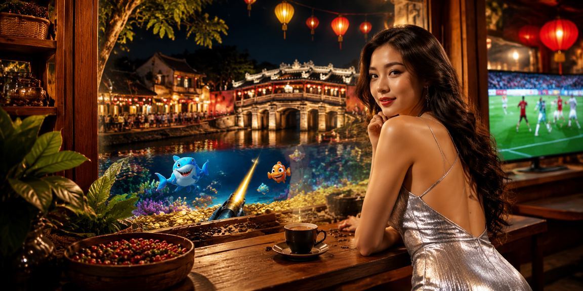 Không gian giải trí casino tại Hội An với cảnh viên nhẹ nhàng