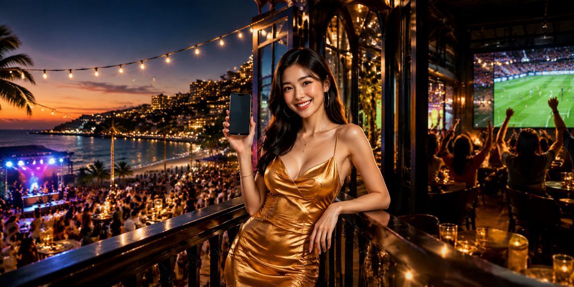 Khung cảnh chơi casino trên điện thoại tại Phú Quốc